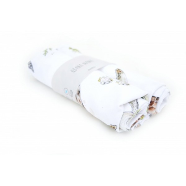 Bambusove tetra pleničke PACYFIC TURTLE (2 kos)